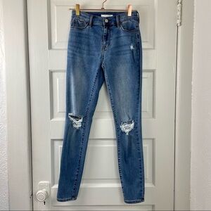 PacSun Distressed High Rise Jegging Size 25